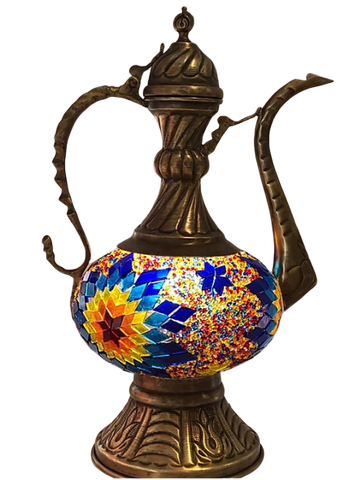 Mosaic Ewer Lamps